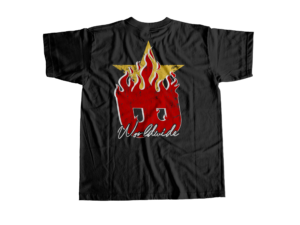 Camiseta Black Flame
